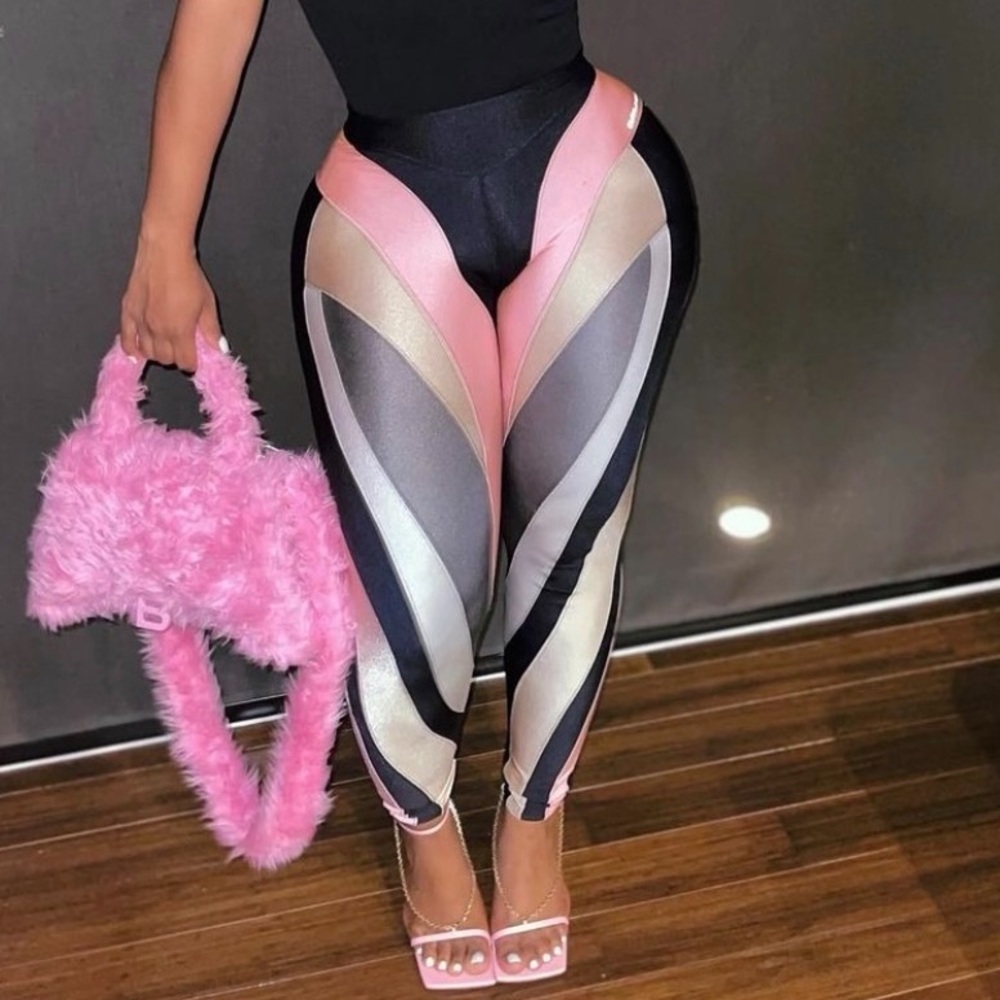 Panel leggings size large